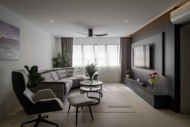 A cosy makeover for a resale Hougang executive apartment