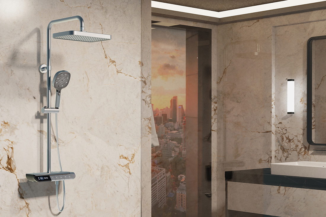RIGEL Quatré Thermostatic Rainshower