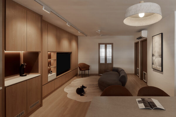 A once-dated resale flat in Potong Pasir gets a smart makeover