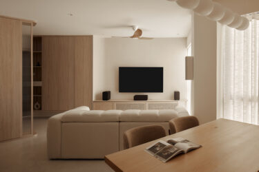 Japanese–Korean influences bring warmth to this Hougang resale condo