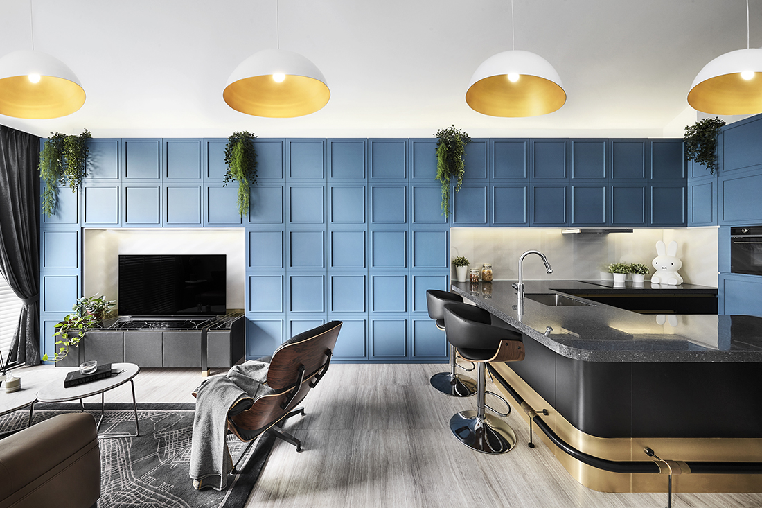 New York loft inspired condo