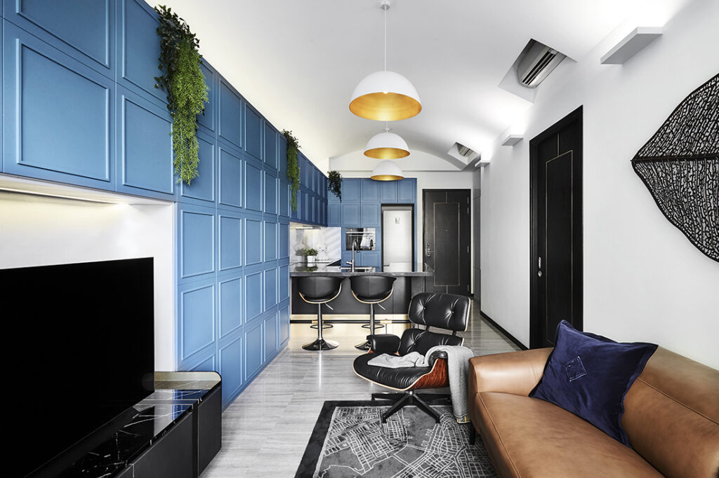 New York loft inspired condo