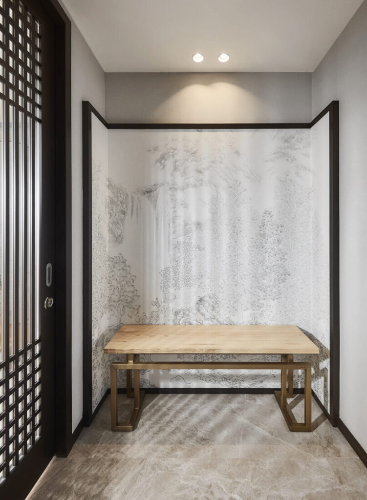 modern Oriental condo