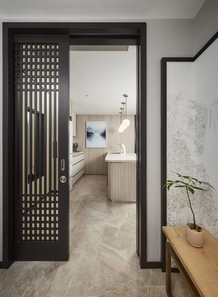 modern Oriental condo