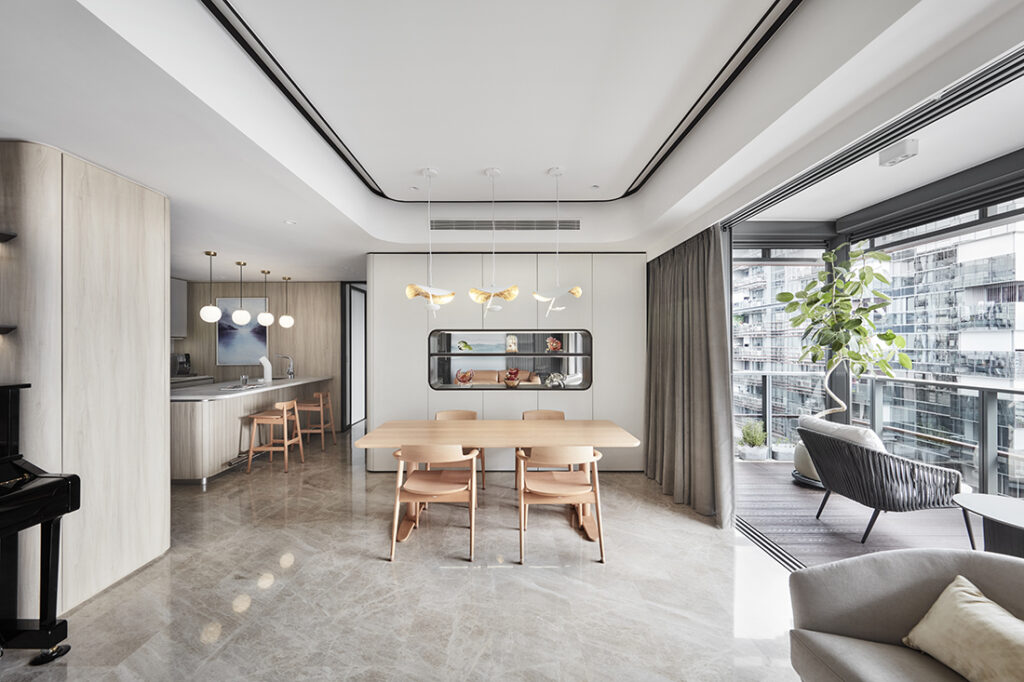 modern Oriental condo