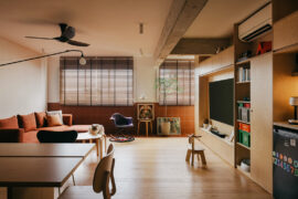 A Bishan flat with a Wonder Wall