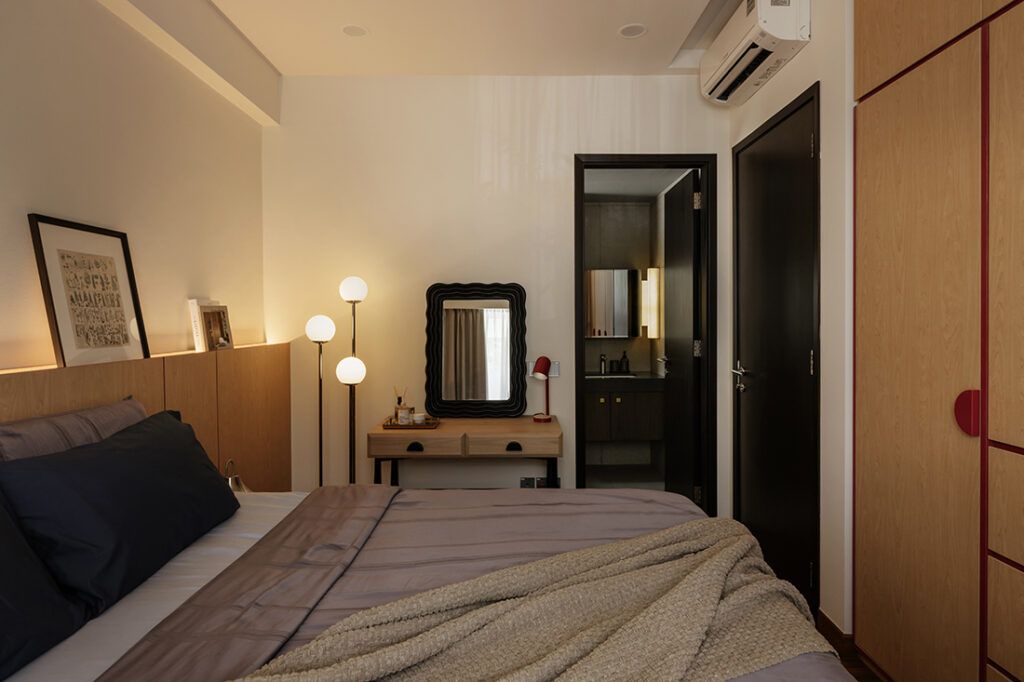 Singapore apartment interior design project by Studio Luuseed