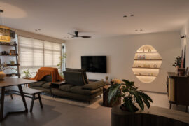 A Boho-Scandi HDB where even guests feel at home