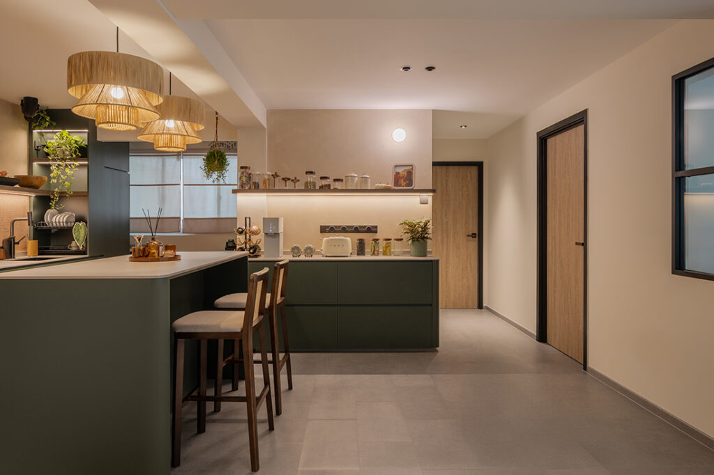 Boho Scandi resale HDB renovation