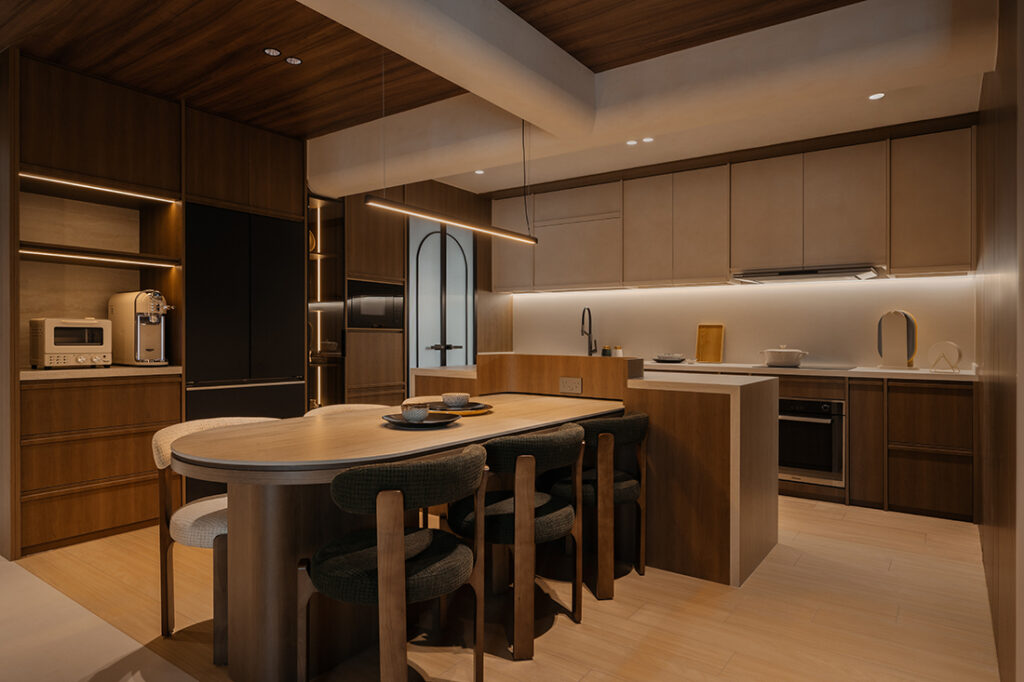 dark walnut interior Singapore