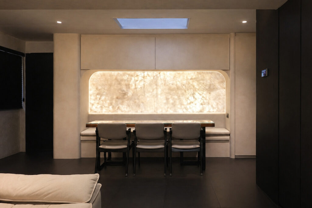 marble HDB interior design