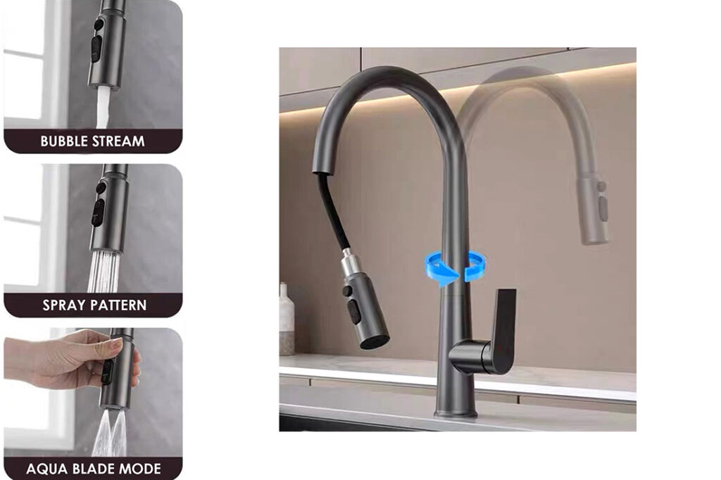 AALTO bath and kitchen mixers