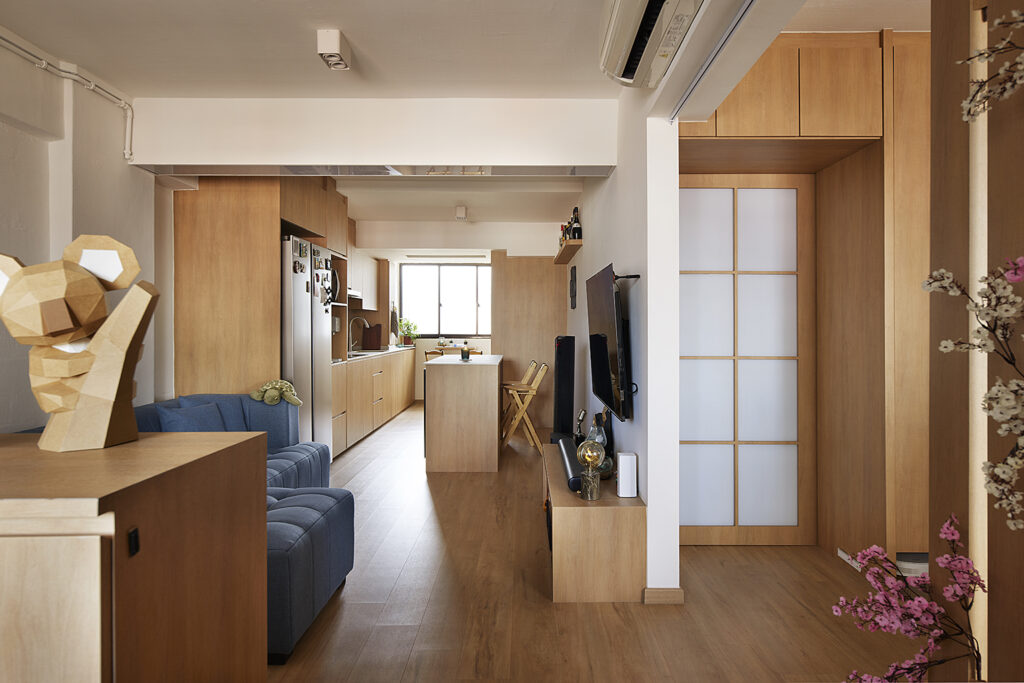 Japanese-inspired flat Singapore