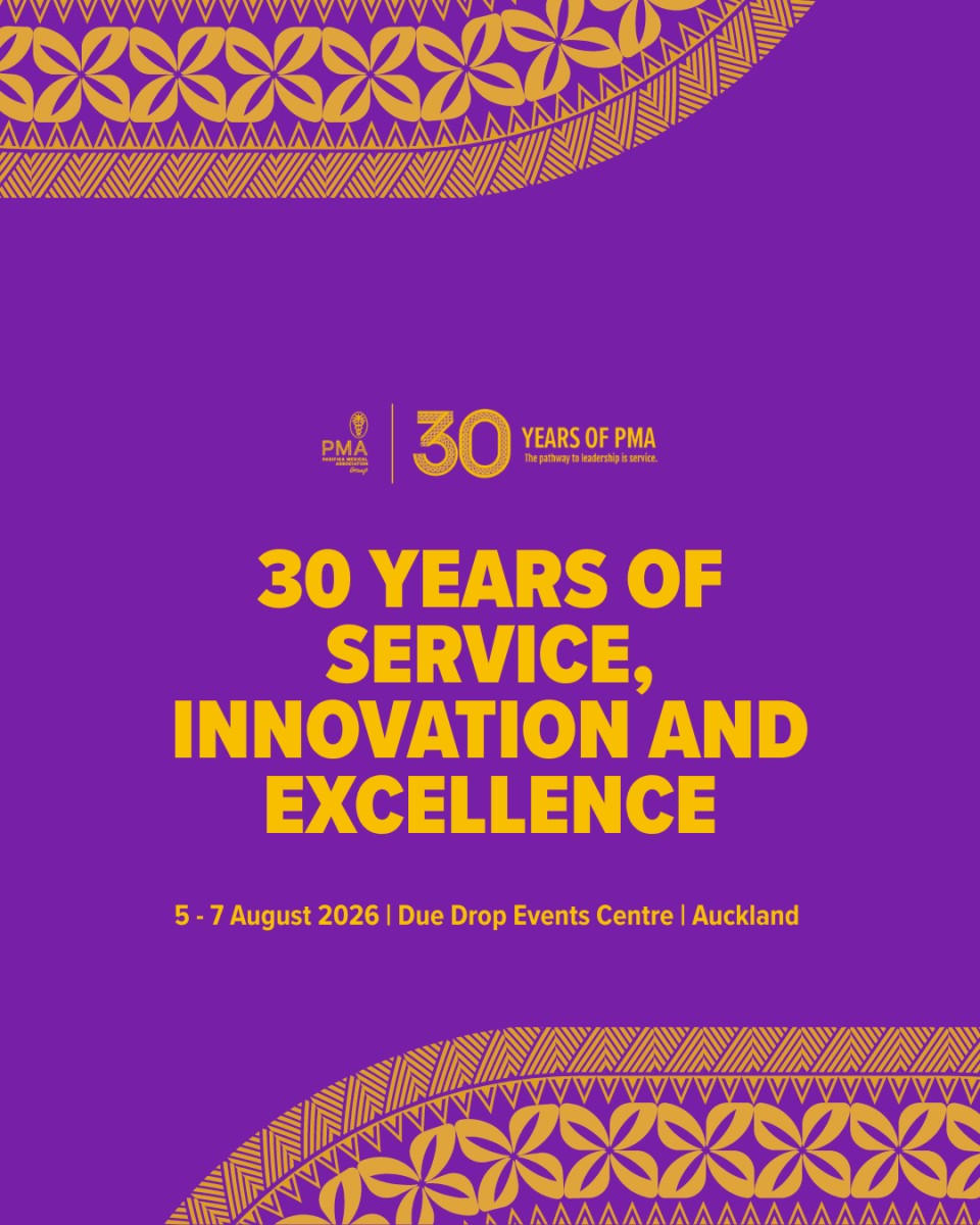 Pasifika Medical Association Conference to celebrate 30 years of service, innovation and excellence