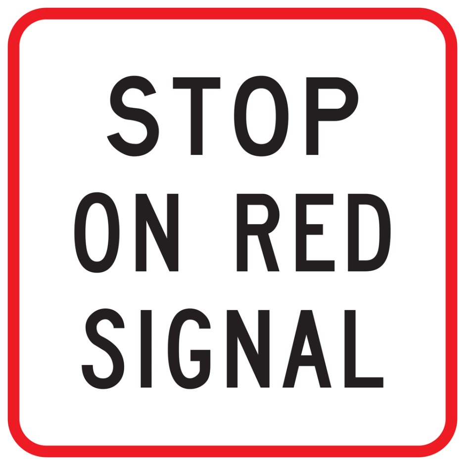 Stop On Red Signal