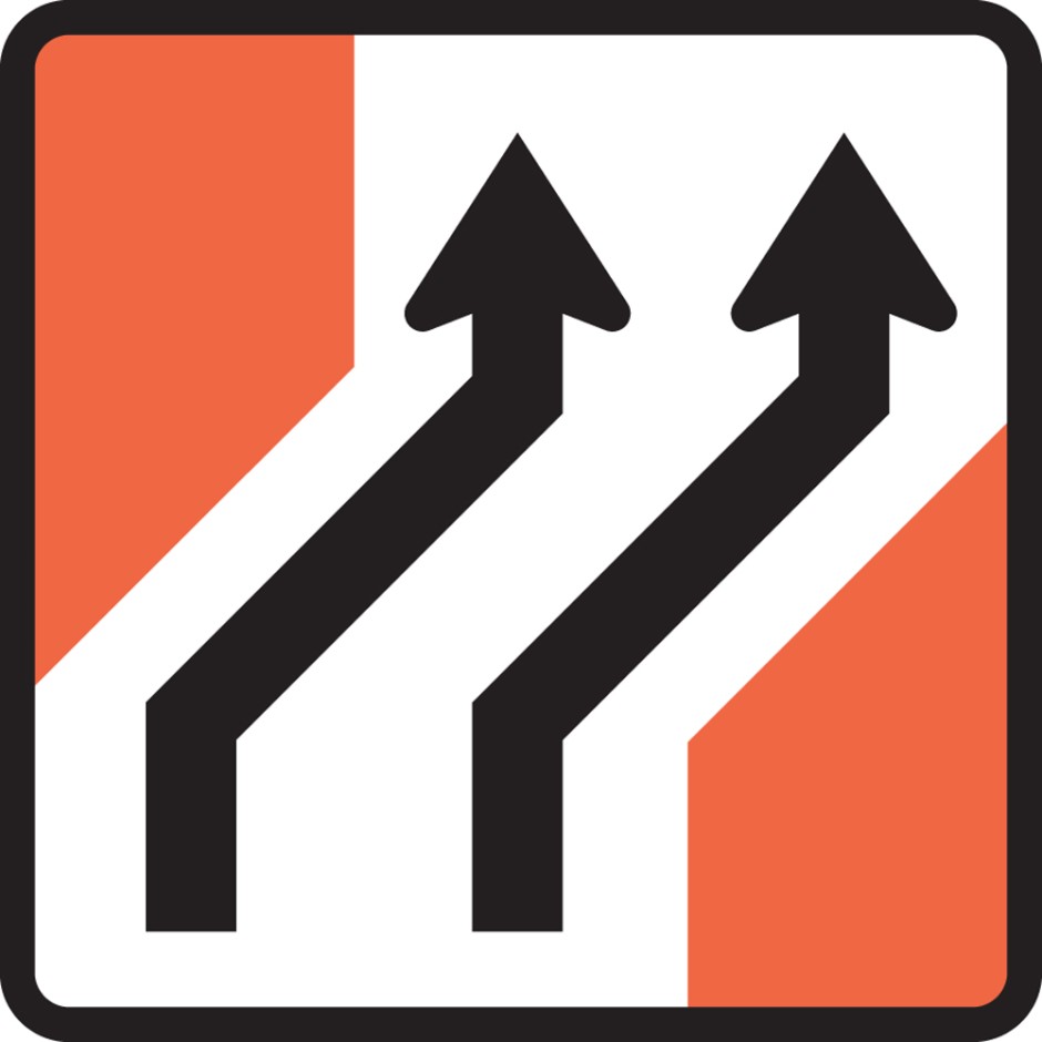 Two Lane One Way Road (right)