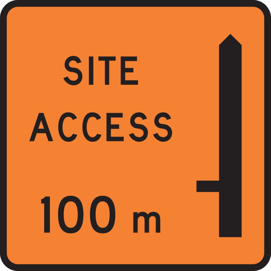 Site Access "_"00m - Left