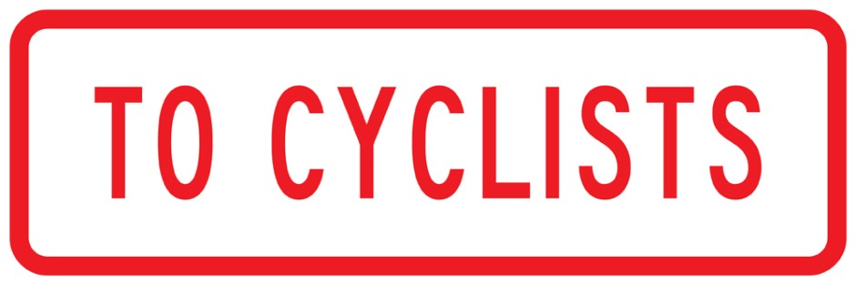 Give Way to Cyclists Supplementary