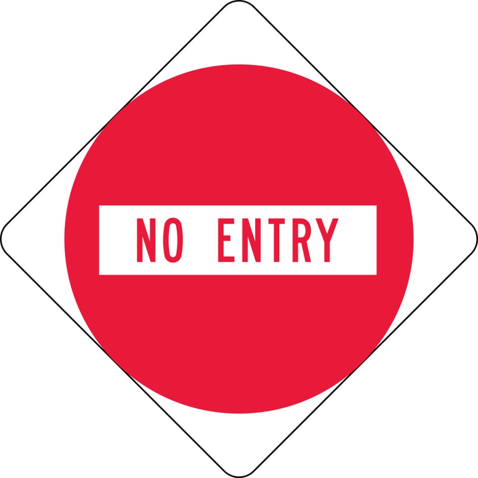 No Entry Level 1 (MKL)