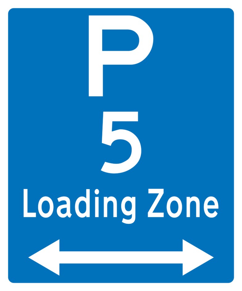 Loading Zone (with Arrows)