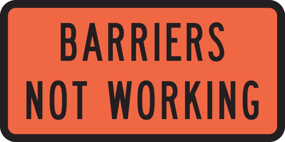 Barrier Arms Not Working