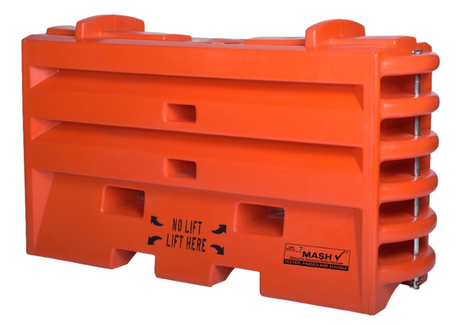 Sentry II Water Cable Barrier (Orange)