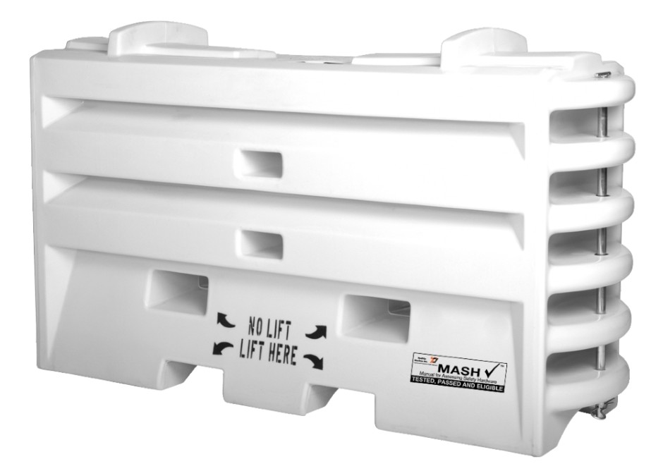 Sentry II Water Cable Barrier (White)