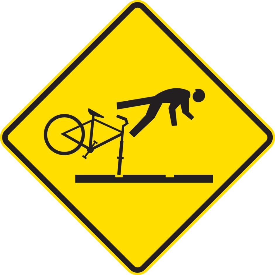 Cyclists Take Care - Railway