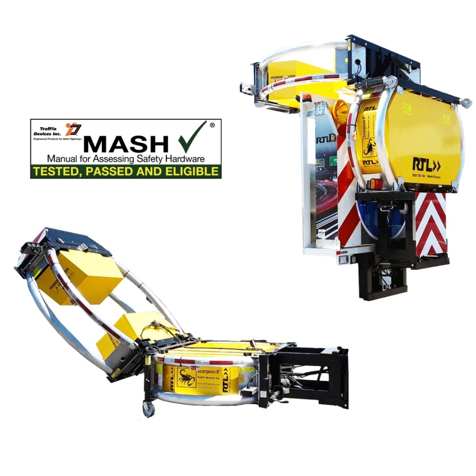 Scorpion II Model C MASH TL-3 Truck Mounted Attenuator (TMA)