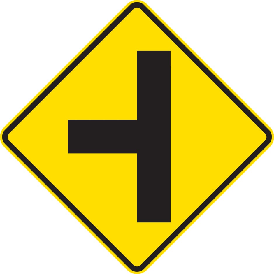 Side Road Junction Uncontrolled - Left