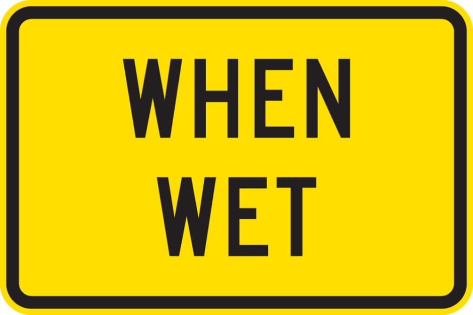 When Wet
