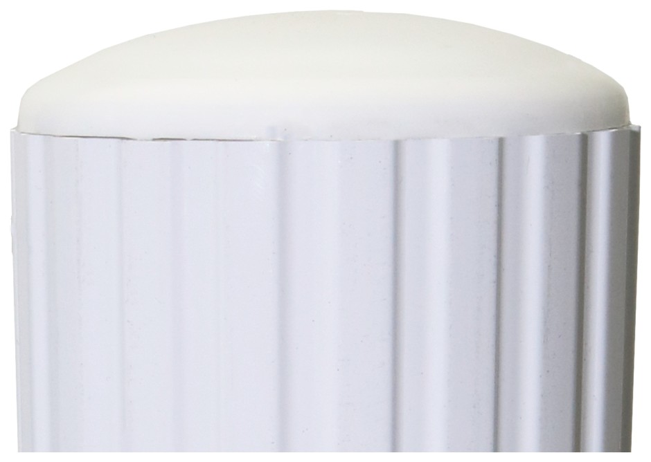 Aluminium Fluted Poles - Replacement End Caps