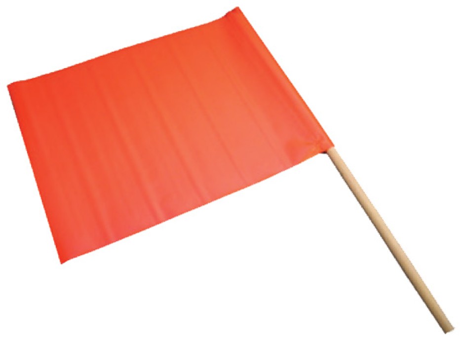 Fluro Warning Flag