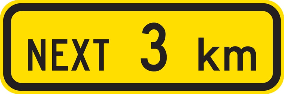 Next ?__? km Supplementary