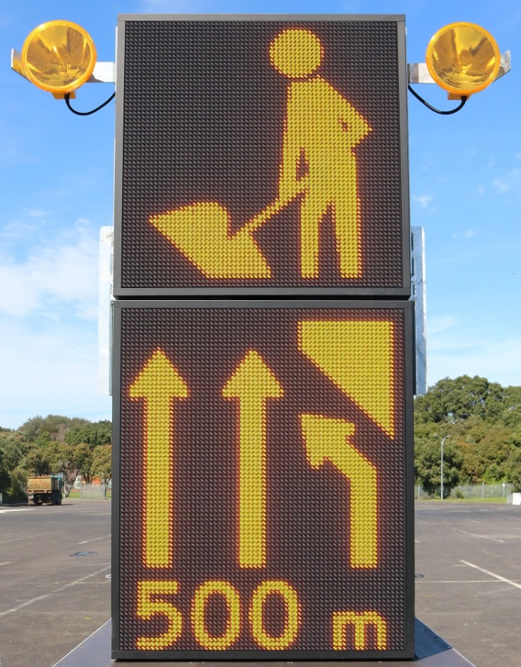 Advance Warning Variable Message Signs (AWVMS)