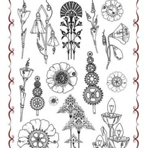 Chocolate Baroque - A4 Stamp Sets