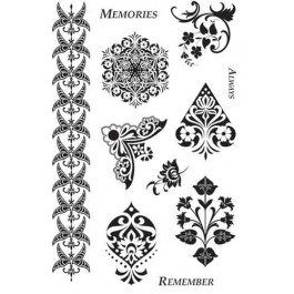 Couture Creations - Hearts Ease Dies and Stamps
