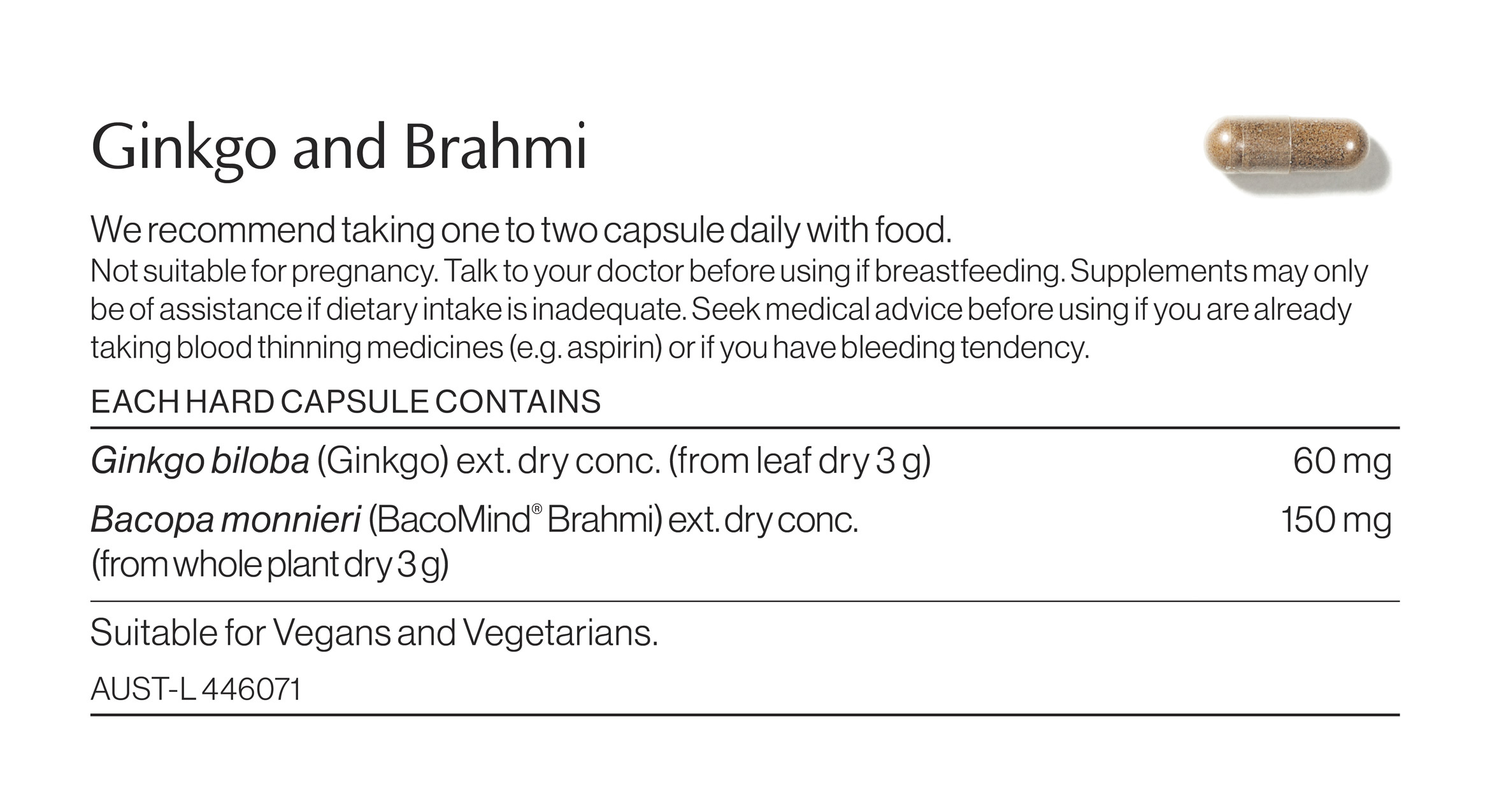 Ginkgo and Brahmi