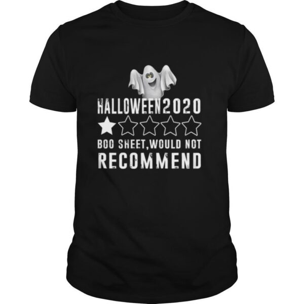 TshirtStation Is Boo Sheet Would Not Recommend Funny Halloween Shirt