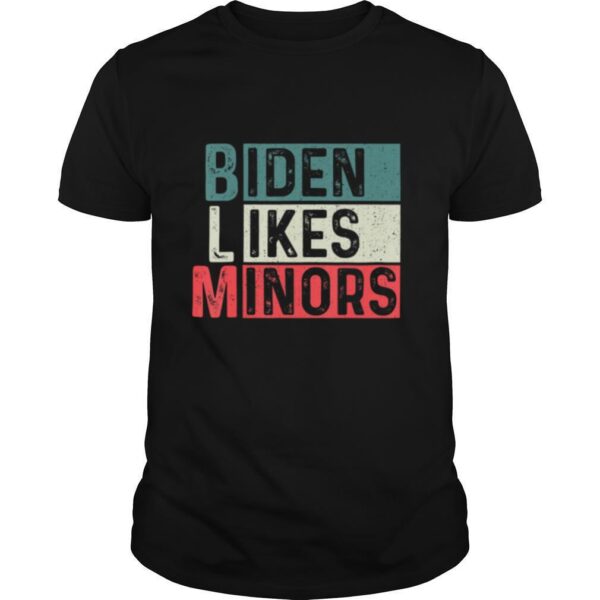 TshirtStation Biden Likes Minors Blm Shirt