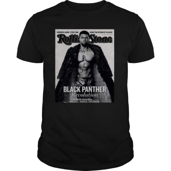 TshirtStation The Black Panther Revolution Chadwick Boseman R I P Shirt