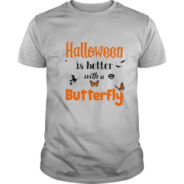 TshirtStation Halloween Is Better With A Butterfly Shirt