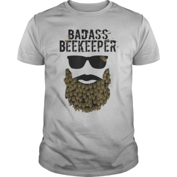 TshirtStation Mens Funny Beard Beekeeper Beekeeping Shirt