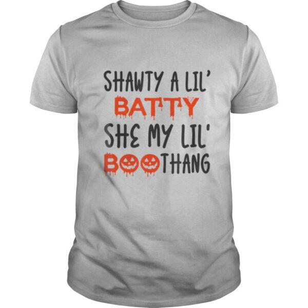 TshirtStation Shawty A Lile Batty She My Lile Boothang Trendy Halloween Shirt
