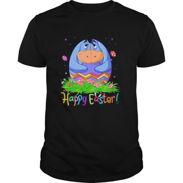 TshirtStation Disney Eeyore Donkey Happy Easter Flower Shirt