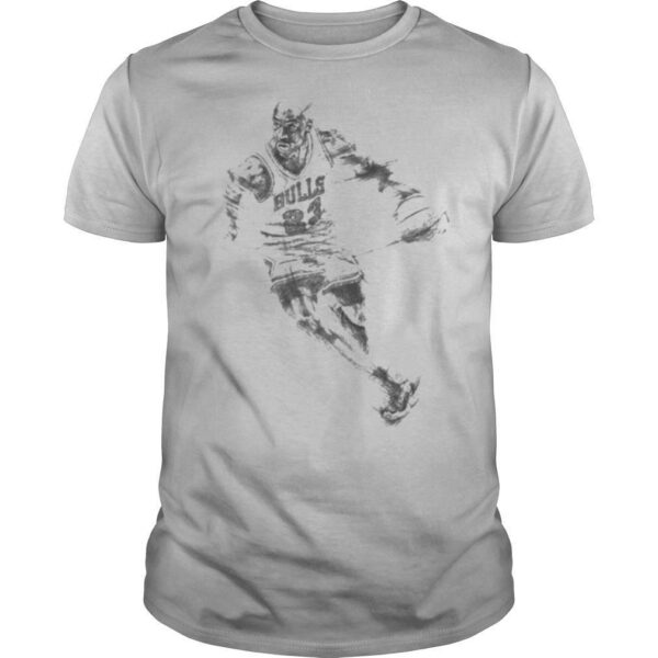 TshirtStation Michael Jordan Playing Basketball Chicago Bulls Art Shirt