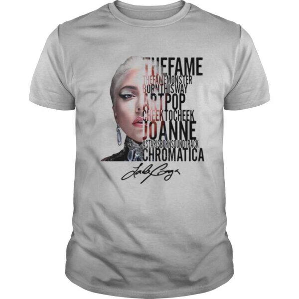 TshirtStation The Fame The Monster Born This Way Artpop Cheek To Cheek Signature Shirt