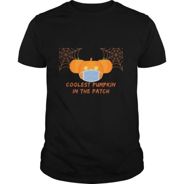 TshirtStation Halloween Quarantine Coolest Pumpkin In The Patch Shirt
