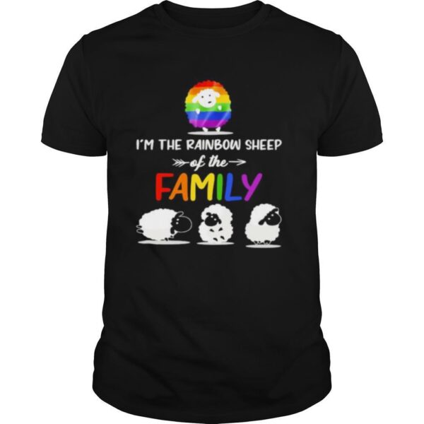 TshirtStation Ie M The Rainbow Sheep Of The Family Lgbt Color Shirt