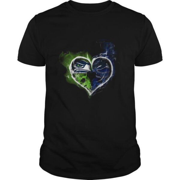 TshirtStation Heart Seattle Seahawks And Vancouver Canucks Shirt